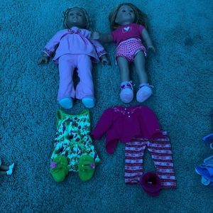 american girl pj set